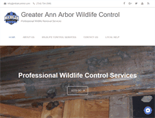 Tablet Screenshot of batremovalannarbormi.com